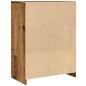 Preview: Badschrank Altholz-Optik 60x33x80 cm Holzwerkstoff