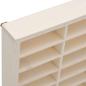 Preview: Wandvitrine mit 80 Fächern 80x4,5x40,5 cm