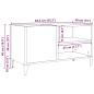 Preview: Plattenschrank Artisan-Eiche 84,5x38x48 cm Holzwerkstoff