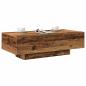 Preview: ARDEBO.de - Couchtisch Altholz-Optik 100x49,5x31 cm Holzwerkstoff