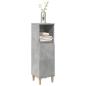 Preview: Badschrank Betongrau 30x30x100 cm Holzwerkstoff