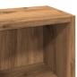 Preview: CD-Regale 2 Stk. Artisan-Eiche 21x16x93,5 cm Holzwerkstoff