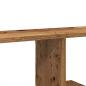 Preview: TV-Wandregal Altholz-Optik 125x18x23 cm Holzwerkstoff