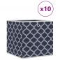 Preview: Faltboxen 10 Stk. Blau 32x32x32 cm Vlies