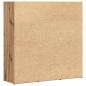 Preview: Bücherregal Artisan-Eiche 90x28x90 cm Holzwerkstoff