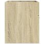 Preview: Waschbeckenunterschrank Sonoma-Eiche 90x38,5x46 Holzwerkstoff