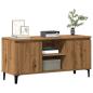 Preview: ARDEBO.de - TV-Schrank Artisan-Eiche 102x35x50 cm Holzwerkstoff