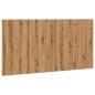 Preview: Kopfteil Artisan-Eiche 160x1,5x80 cm Holzwerkstoff