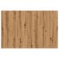 Preview: Kopfteil Artisan-Eiche 120x1,5x80 cm Holzwerkstoff
