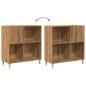 Preview: Plattenschrank Artisan-Eiche 84,5x38x89 cm Holzwerkstoff