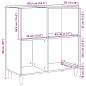 Preview: Plattenschrank Artisan-Eiche 84,5x38x89 cm Holzwerkstoff