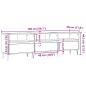 Preview: TV-Schrank Altholz-Optik 150x30x44,5 cm Holzwerkstoff