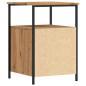 Preview: Nachttisch Artisan-Eiche 34x35,5x50 cm Holzwerkstoff