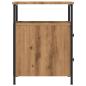 Preview: Nachttische 2 Stk. Artisan-Eiche 44x45x60 cm Holzwerkstoff
