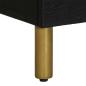 Preview: Nachttisch Schwarz 50x33x62 cm Holzwerkstoff