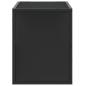 Preview: TV-Schrank Schwarz 80x31x39,5 cm Holzwerkstoff und Metall