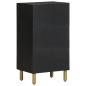 Preview: Sideboard Schwarz 40x33x75 cm Holzwerkstoff