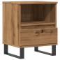 Preview: Nachttisch Artisan-Eiche 40x35x50 cm Holzwerkstoff