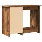 Preview: Schreibtisch Altholz-Optik 100x50x76 cm Holzwerkstoff
