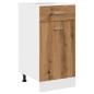 Preview: Schubunterschrank Artisan-Eiche 40x46x81,5 cm Holzwerkstoff