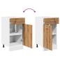 Preview: Schubunterschrank Artisan-Eiche 40x46x81,5 cm Holzwerkstoff