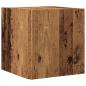 Preview: Beistelltisch Altholz-Optik 33x33x34 cm Holzwerkstoff