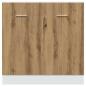 Preview: Spülenunterschrank Artisan-Eiche 80x46x81,5 cm Holzwerkstoff