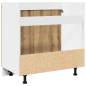 Preview: Spülenunterschrank Artisan-Eiche 80x46x81,5 cm Holzwerkstoff