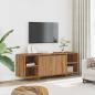 Preview: TV-Schrank Artisan-Eiche 130x35x50 cm Holzwerkstoff