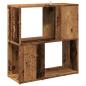 Preview: Bücherregal Altholz-Optik 60x24x63 cm Holzwerkstoff