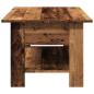 Preview: Couchtisch Altholz-Optik 102x55x42 cm Holzwerkstoff