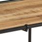 Preview: TV-Regal 100x42x40 cm Raues Mangoholz
