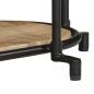 Preview: TV-Regal 100x42x40 cm Raues Mangoholz