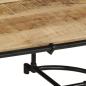 Preview: Couchtisch 110x55x40 cm Raues Mangoholz