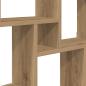 Preview: Würfelregal Artisan-Eiche 78x15x93 cm Holzwerkstoff
