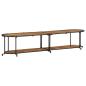 Preview: TV-Regal 200x42x40 cm Massivholz Akazie
