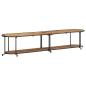 Preview: TV-Regal 200x42x40 cm Massivholz Akazie