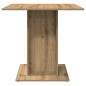 Preview: Esstisch Artisan-Eiche 80x80x75 cm Holzwerkstoff