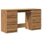 Preview: Schreibtisch Artisan-Eiche 140x50x77 cm Holzwerkstoff