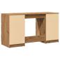 Preview: Schreibtisch Artisan-Eiche 140x50x77 cm Holzwerkstoff