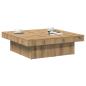 Preview: Couchtisch Artisan-Eiche 90x90x28 cm Holzwerkstoff
