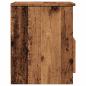 Preview: Nachttische 2 Stk. Altholz-Optik 40x40x50 cm Holzwerkstoff