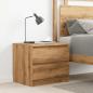 Preview: Nachttisch Artisan-Eiche 50x40x43,5 cm Holzwerkstoff