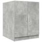 Preview: Waschmaschinenschrank Betongrau 70,5x71,5x91,5 cm