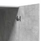 Preview: Waschmaschinenschrank Betongrau 70,5x71,5x91,5 cm