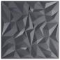 Preview: Wandpaneele 24 Stk. Grau 50x50 cm XPS 6 m² Amethyst