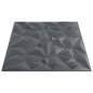 Preview: Wandpaneele 24 Stk. Grau 50x50 cm XPS 6 m² Amethyst