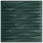 Preview: Wandpaneele 24 Stk. Grün 50x50 cm XPS 6 m² Stein