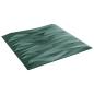 Preview: Wandpaneele 24 Stk. Grün 50x50 cm XPS 6 m² Stein