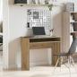 Preview: Schreibtisch Artisan-Eiche 90x50x74 cm Holzwerkstoff